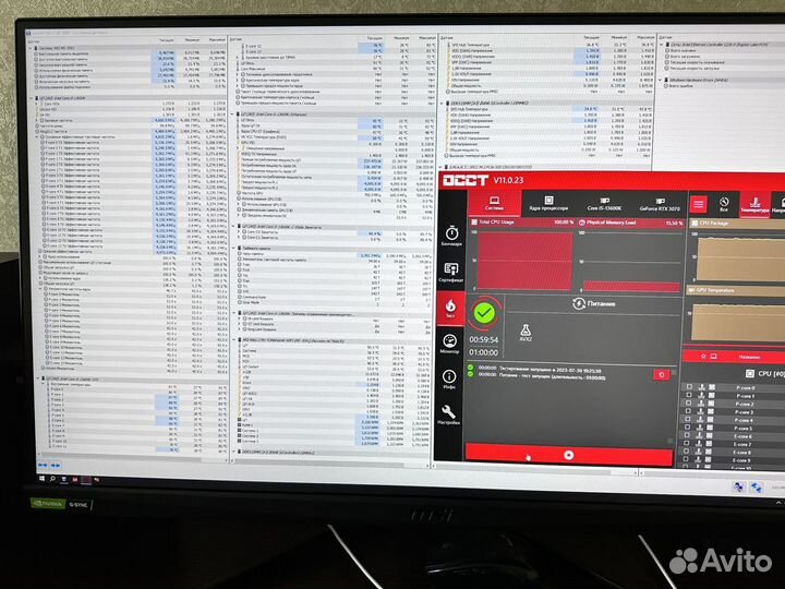 Игровой компьютер, системный блок + монитор 2К