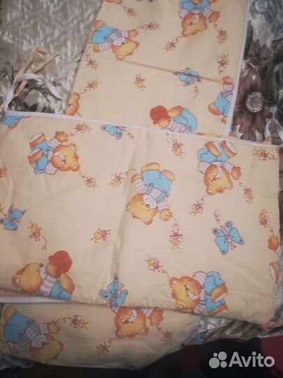 Бортики в детскую кроватку