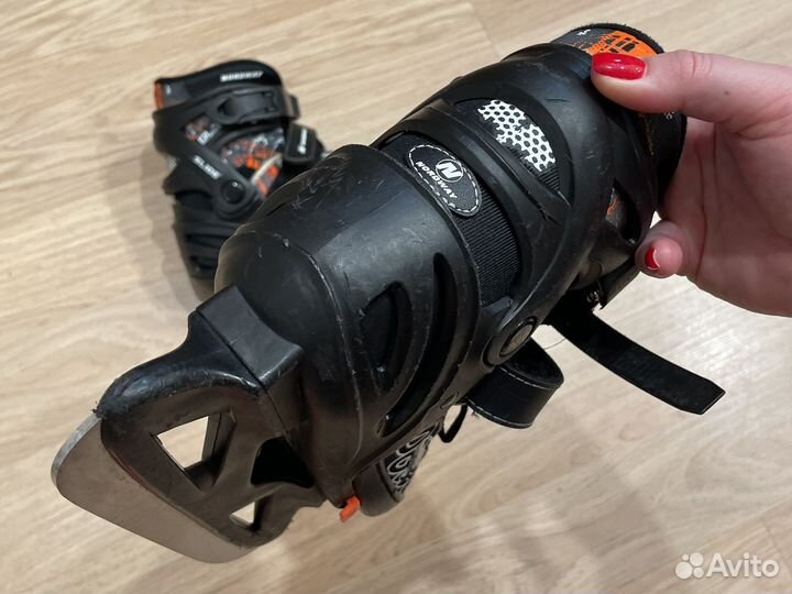 Коньки хоккейные детские раздвижные 31-35 р