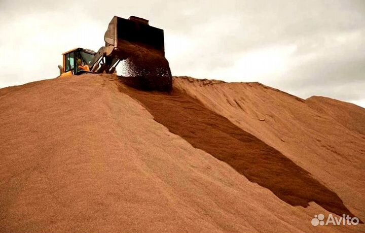 Песок карьерный