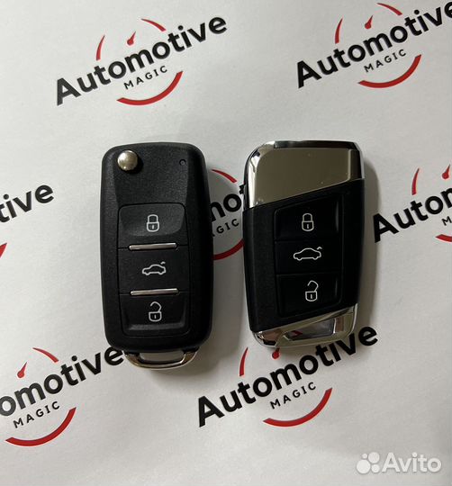 Автомобильный ключ Volkswagen с программированием