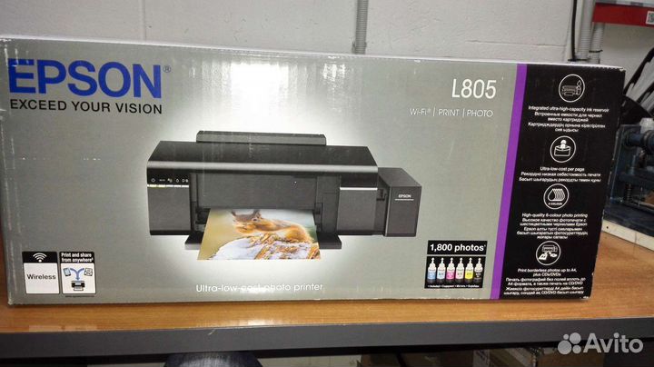 Принтер Epson L805 на сублимационных чернилах