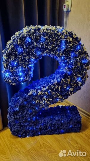 Цифра 2 на день рождения