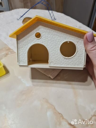 Аксессуары для хомяка, поильник,домик