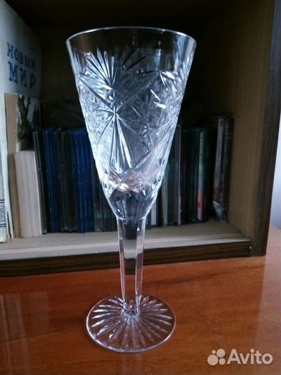 Фужеры хрустальные СССР