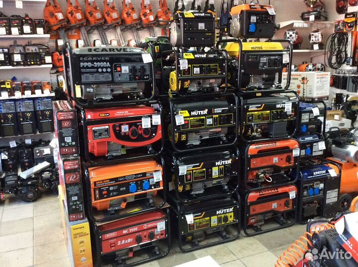 Бензиновый генератор Huter 6500L