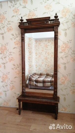 Зеркало старинное напольное