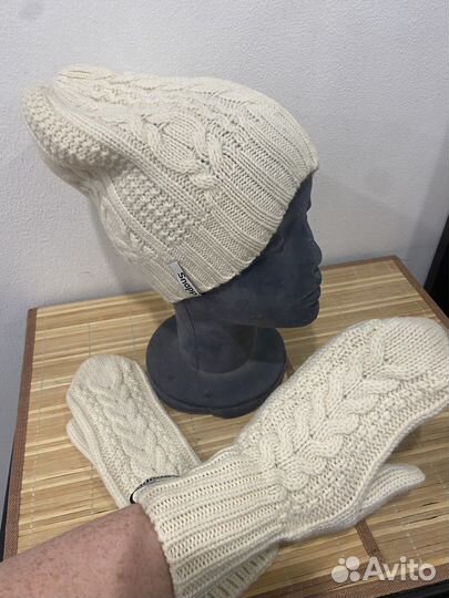 Комплект шапка варежки Snapp Capsfree