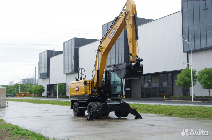 Колёсный экскаватор Sany SY215W, 2023