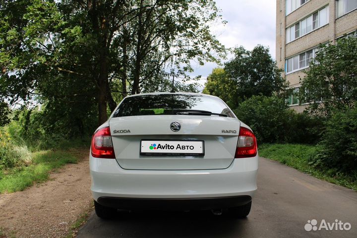 Skoda Rapid 1.6 AT, 2017, 87 550 км