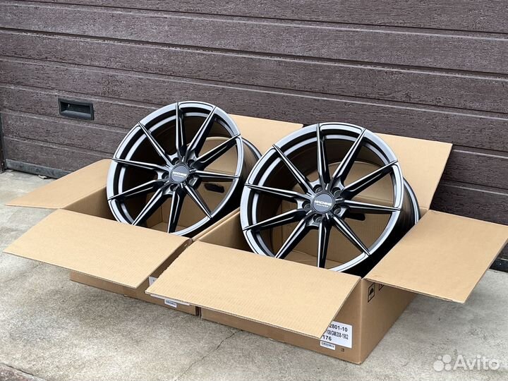 Диски Machine Culture FF208 R18 5x108 графит GM