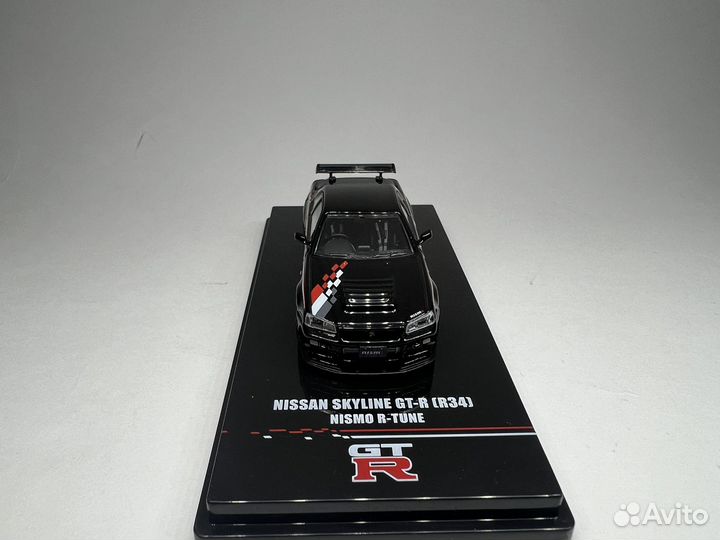 Nissan Skyline GT-R R34 inno 64 1:64