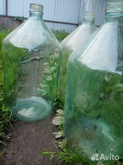 Бутылка стеклянная 20 литров