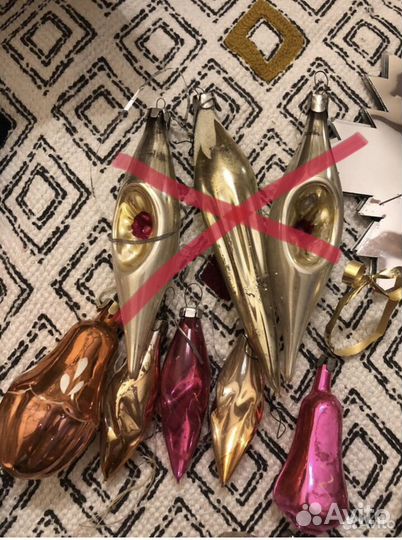 Елочные игрушки СССР