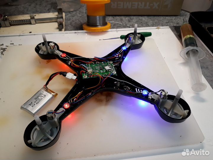 Ремонт квадрокоптеров