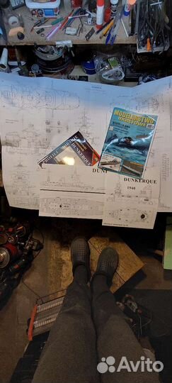 Чертежи кораблей,жур.моделист корабел-22номера