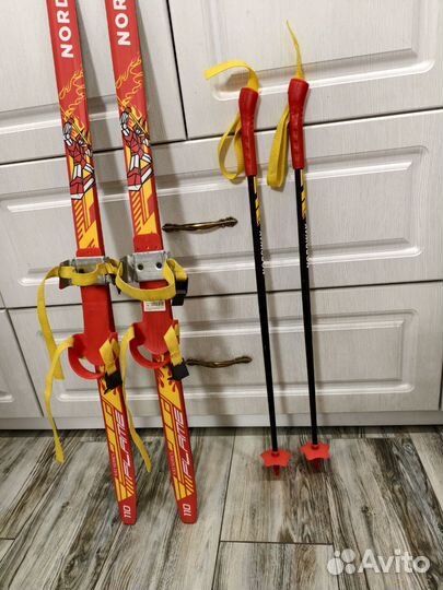 Лыжи беговые детские 110 см Nordway robot