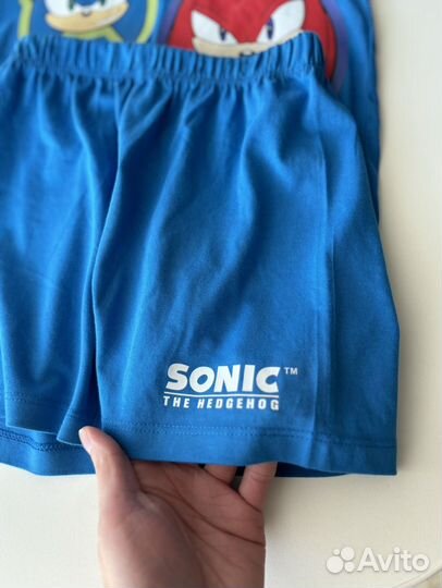 Хлопковый комплект sonic H&M 92 98/104 110/116