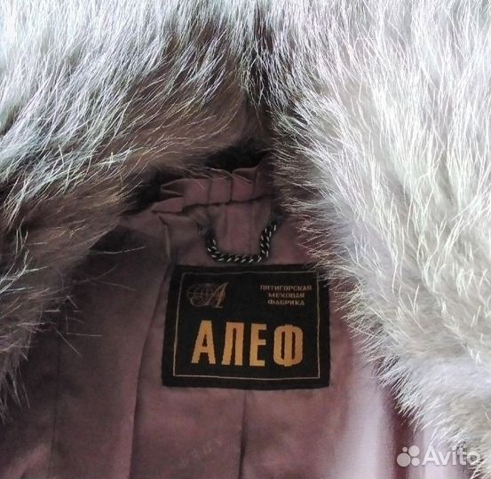 Шуба натуральная кролик