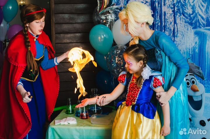 Аниматоры, Крио с мороженым, Мыльное шоу с огнем