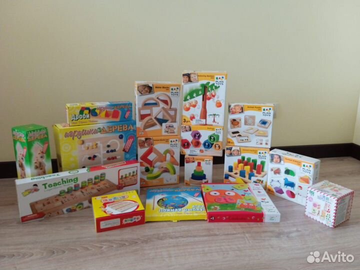 Развивающие игрушки Plan Toys, Melissa&Doug, Djeco