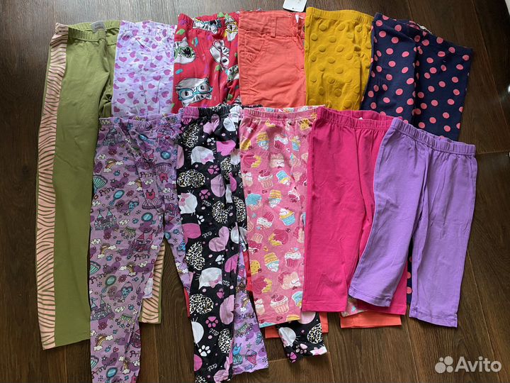 Лосины и велосипедки для девочки