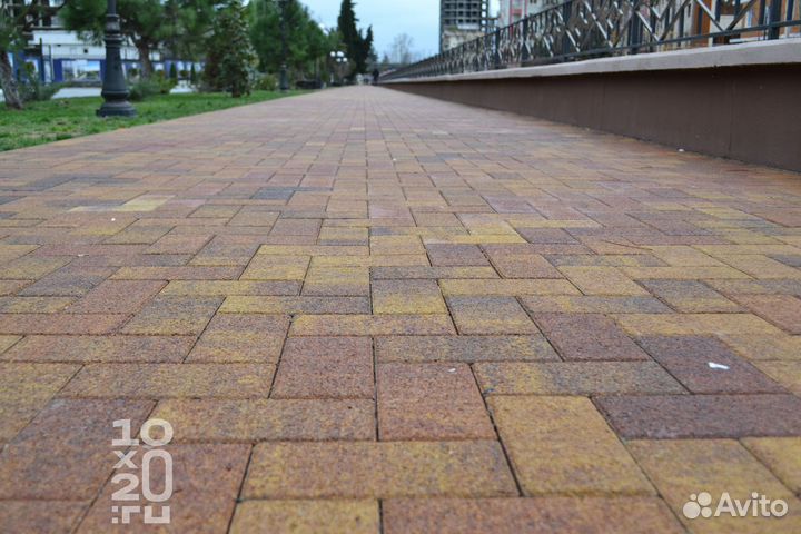 Тротуарная плитка, бордюры