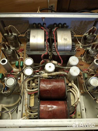 Ламповый усилитель Прибой 50-ум 204с