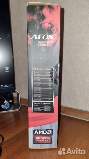 Игровая видеокарта Afox RX 570 8 Gb, DDR 5