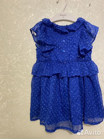 Платье для девочки 86