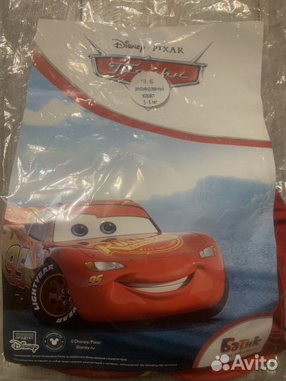 Костюм маскарадный Молния Маккуин на мальчика