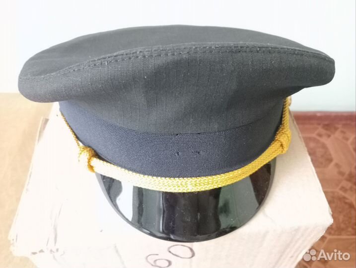 Фуражка офисная вмф(черная)