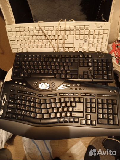 Игровая клавиатура+ механическая клавиатура