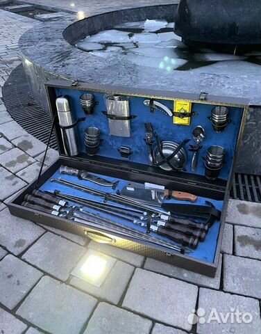 Шашлычный подарочный набор