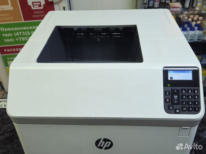 Принтер лазерный HP LJ enterprise M606dn