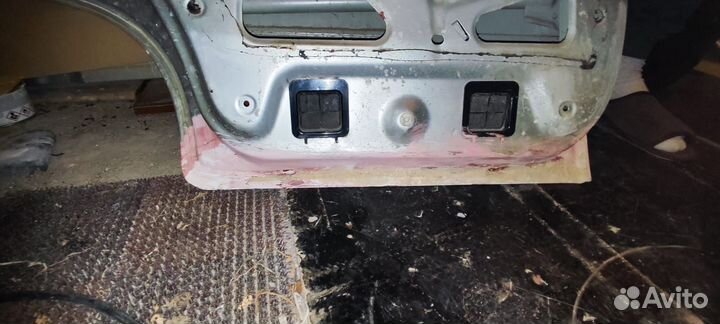 Двери задние на daewoo nexia