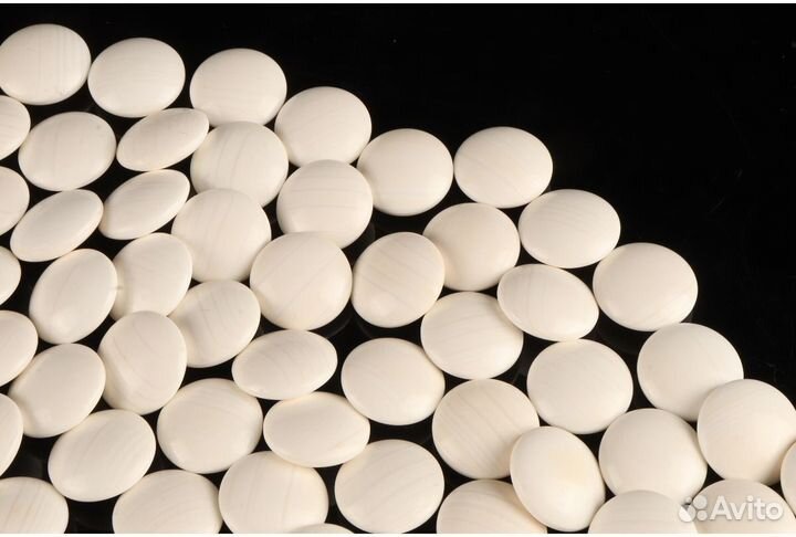 Набор камней для настольной игры Го, ракушка №33