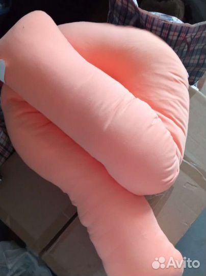 Подушка для беременных и кормящих холлофайбер