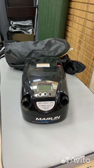 Электрический лодочный насос marlin GP-80 BD