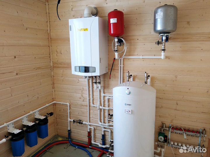 Монтаж сантехники. Услуги сантехника. Отопление