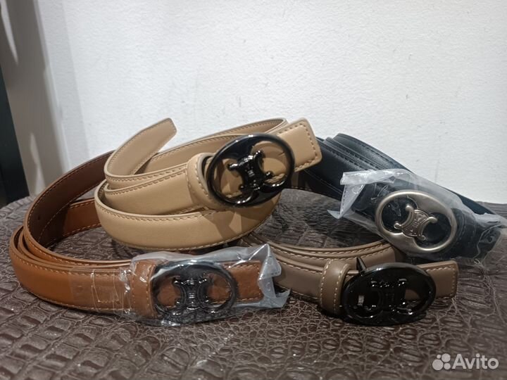 Ремень женский кожаный Celine