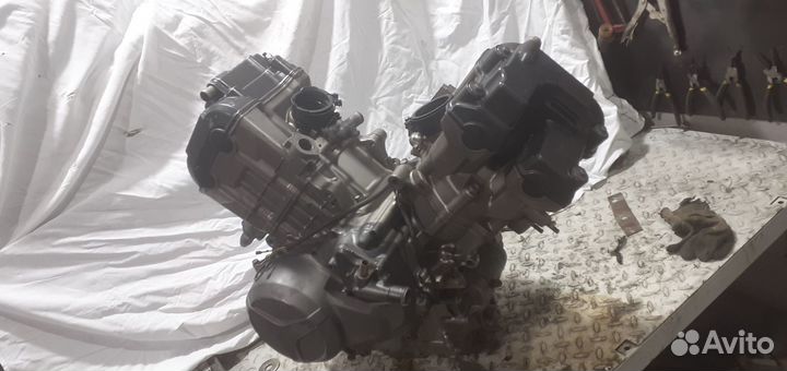 Honda VTR 1000 двигатель