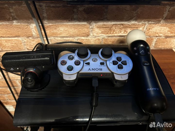 Игровая приставка ps3 super slim