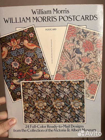 Открытки Уильямс Моррис 23 шт