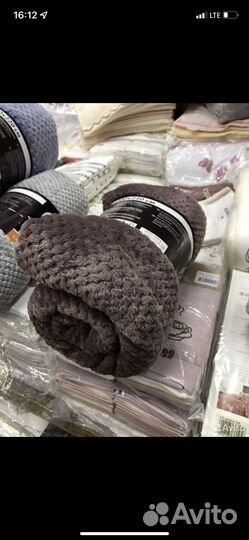 Пледы евро 210/230 см новые