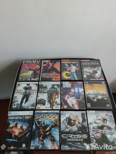 Игры для пк на дисках