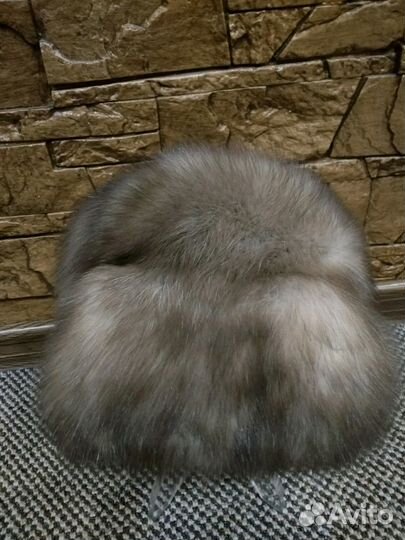 Соболиная шапка эксклюзив.сшита на заказ.абсолютно