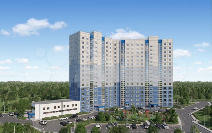 2-к. квартира, 61,5 м², 14/16 эт.