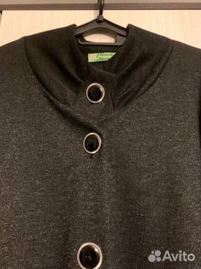 Женский трикотажный кардиган 54 размера