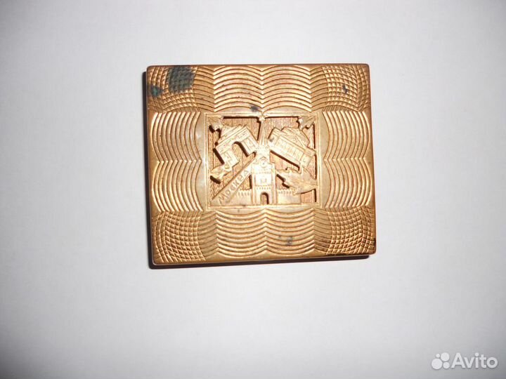 Винтажная пудреница Москва СССР